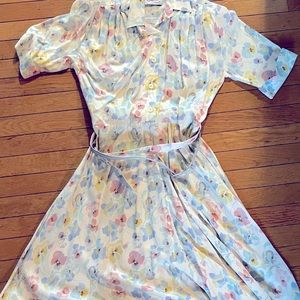 Vtg 70’s A Line dress, The Traveller by Connie